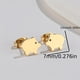 thumbnail image 2 of Cute and Stylish Stainless Steel Anime Pig Cartoon Earrings - Perfect Gift for Men!, 2 of 4