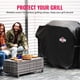 thumbnail image 2 of Cubierta para parrilla Grillman 60" impermeable, resistente a rasgaduras, negra, 2 of 7
