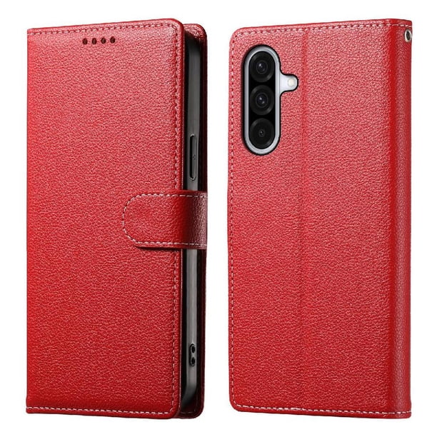 Funda para FOXDOCK Samsung Galaxy A36– Cuero Premium, 3 ranuras para tarjetas, Protección contra impactos