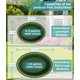 thumbnail image 5 of Bañera para Pájaros Garbuildman XL Autoportante Verde de Metal 71 cm, 5 of 8