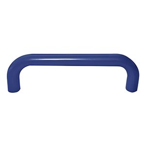 Tirador Plástico Brasil 96Mm Con Tornillos Azul 40 Un Dvp