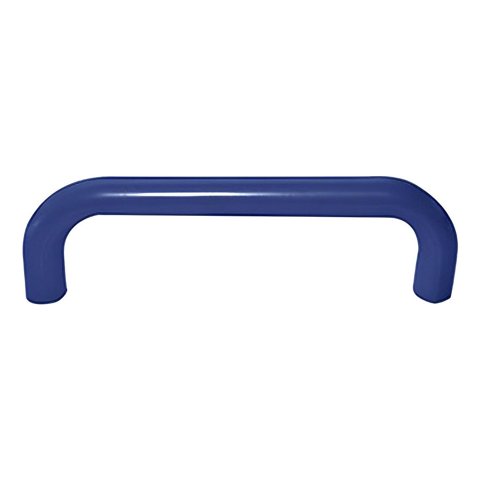 Tirador Plástico Brasil 96Mm Con Tornillos Azul 40 Un Dvp