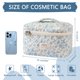 thumbnail image 2 of Bolsa de maquillaje Gosect Floral Coquette Aesthetic de gran capacidad, 2 of 6
