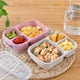 thumbnail image 2 of Microwaveable Leakproof Separate Bento Box Lunch Box, Food Container Storage Box Outdoor Fishing Camping Home Kitchen Accessories, 2 of 5