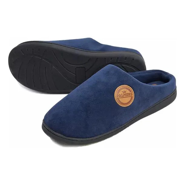 Pantuflas Acolchadas Palmers Zapatillas Descanso Para Hombre azul L-XL