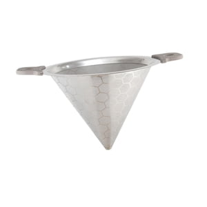 Magideal - Embudo De Hojas De Té, Soporte Para Gotero De Café, Doble Mango, Fácil De Usar, Resistente, Portátil, Multifuncional, Estilo V, Filtro De Goteo Para C