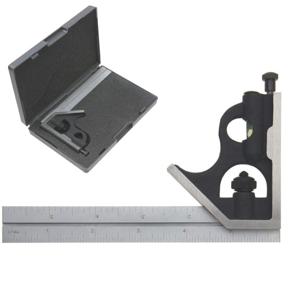 Escuadra combinada iGaging 15 cm 4R Premium de 2 piezas
