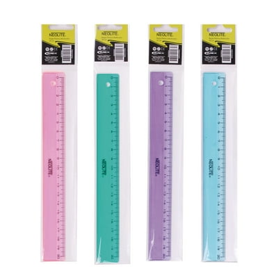 Regla Plástica 20 Cm Colores / Producto Surtido None Neolite