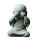 thumbnail image 3 of Estatuilla De Monje, Estatua De Buda, Artesanías, Coche De Casa De Té Hecho A Mano Para Meditación Delicada, 3 of 3
