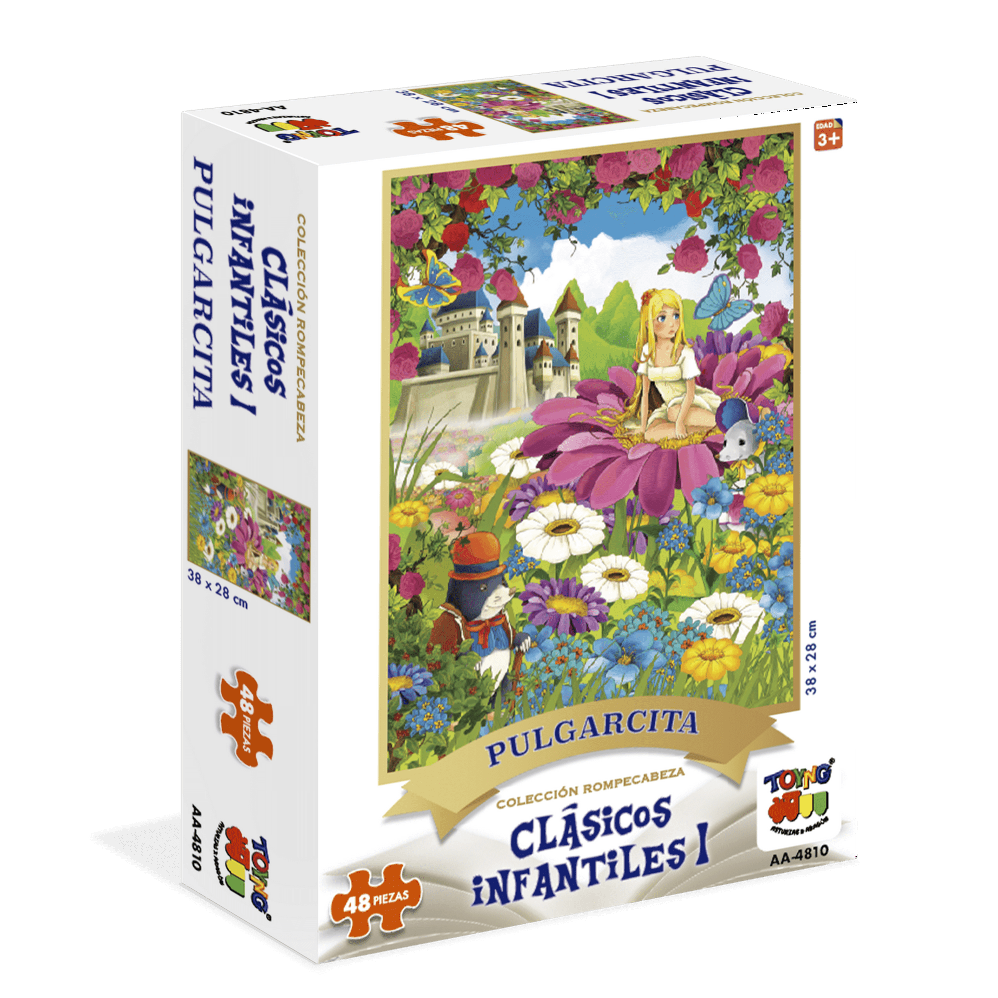 Puzzle 48 Piezas - Pulgarcita - Toyng