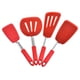 thumbnail image 5 of Espátula De Silicona Flexible De 4 Piezas Con Mango Ergonómico Resistente Al Calor Para Pescado Rojo, 5 of 5