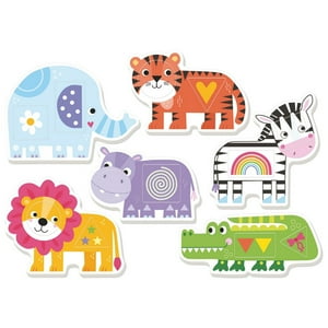 Juguete Didáctico Educa 6 Piezas Formas Y Colores