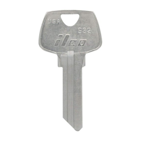 Llave de casa Lock Hillman KeyKrafter 179 S32 de latón, paquete de 4