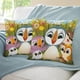 thumbnail image 3 of Puffin Rock Fundas de almohada de terciopelo con tema, regalos de funda de almohada, decoración para el hogar, cojín de lanzar, regalo de cumpleaños para fans y parejas.56*56cm., 3 of 6