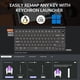 thumbnail image 3 of Teclado Keychron Q1 HE inalámbrico con distribución al 75% con conmutador Gateron, 3 of 8