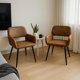 thumbnail image 2 of Set 2 Silla De Comedor Con Brazo Mayfairsued Café, 2 of 5