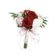 thumbnail image 1 of Boda Ramo de novia Nupcial Mano Flor Mesa Centro de mesa Ramo de boda hecho a mano Boda Sostener Flor para el hogar Boda Iglesia Decoraciones rojo blanco, 1 of 5