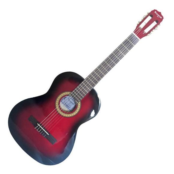 Guitarra Clásica Vizcaya 44 Arcg44 Rbt - Dark Red Sunburst