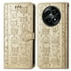 thumbnail image 2 of Funda Cartera FOXDOCK para Realme 12 , Flip PU con Relieve de Gatos y Perros, Tarjetero y Soporte, 2 of 6