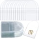 thumbnail image 1 of Fundas para monedas de un solo bolsillo, 50 unidades de fundas protectoras individuales de plástico transparente para colección de monedas, joyas y artículos pequeños de 2,2 x 2 pulgadas, 1 of 7