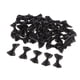 thumbnail image 3 of 50 piezas de adorno de cinta de raso lindo BOW apliques negro, 3 of 5