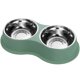 thumbnail image 1 of Juego doble de cuencos para perros EpetsLove de acero inoxidable 18 oz, 1 of 7
