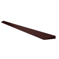 Magideal - Rampa Para Umbral De Puerta, Rampa Para Baldosas De Suelo, Suministros De Accesorios De Pvc, Cuña Antideslizante Para Escalones De Puerta, Baño, Balcó Café Oscuro