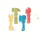 thumbnail image 1 of Keep Your Little One Entertained with 4pcs/set Funny Teething Toys - BPA Free Food Grade Silicone Hammer, Wrench, Spanner, Pliers Tools Shape - Cute and Playful Baby Products, 1 of 5