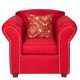 thumbnail image 5 of Juego De Living Amparo Catania Rojo, 5 of 9