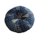 thumbnail image 3 of Cojín De Suelo Redondo Y Cómodo Para Futón, Cojín Decorativo Bohemio Para Tatami, Color Azul Oscuro, 3 of 5