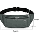 thumbnail image 2 of Riñonera para mujer y hombre, bolsa de cintura para deportes, viajes y correr., 2 of 5
