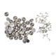 thumbnail image 2 of 100 Juegos Badge Hat Pin Metal Tie Back Lapel Butterfly Broche Sujetadores Plata, 2 of 5