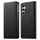 thumbnail image 1 of Funda Billetera de Cuero para [Samsung Galaxy S24 FE], Bloqueo RFID, Tarjetas y Soporte Negro, 1 of 5