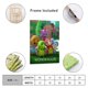 thumbnail image 2 of Wonderoos Cuadro decorativo colgante - Arte de pared - Póster enmarcado - Decoración de pared - Regalos para familia, amigos y aficionados 20*30 cm, 2 of 6