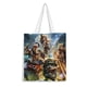 thumbnail image 1 of League of Legends Bolso de tela con estampado de lienzo para mujer, bolsa de compras reutilizable y estética, con cremallera interior, regalo para mujer, 35 × 40 cm., 1 of 6