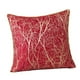 thumbnail image 3 of Funda De Cojín Decorativa De 45 X 45 Cm Para Muebles, Salón, Silla, Color Rojo, 3 of 3