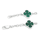thumbnail image 3 of Pulsera green clover unisex energia saint venik 19 CM, 3 of 3