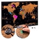thumbnail image 1 of Mapa Mundi Rasca y Gana Atlas & Green con Todos los Estados de EE. UU. 70 x 42 cm, 1 of 7