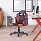 thumbnail image 2 of Silla Gamer Altura Ajustable Thunder Rojo Negro, 2 of 6
