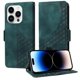 thumbnail image 2 of Carcasa FOXDOCK iPhone 14 Pro de cuero PU, diseño acolchado clásico, protección contra caídas y rayones, 2 of 5