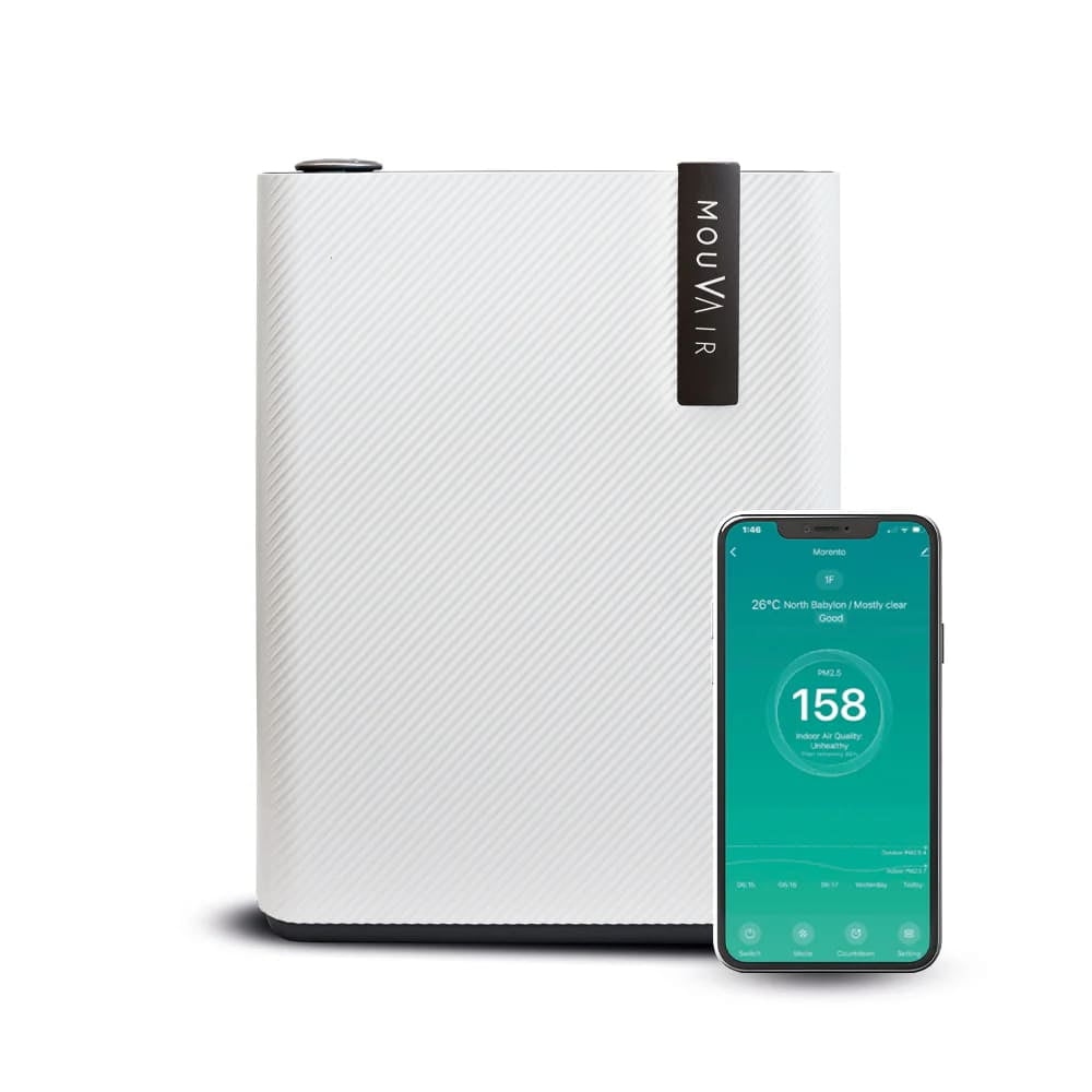 Purificador De Aire Con Humidificador Mouvair Calm