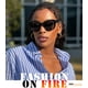 thumbnail image 4 of Gafas de sol FEISEDY Polarized Vintage Square Jackie O B2451, 4 of 9