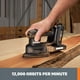thumbnail image 3 of Colector de polvo inalámbrico Sander WORX WX822L de 20 V con detalle de dedos, 3 of 6