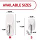 thumbnail image 3 of Gancho Command Pequeño Talla S Blanco 0,23 kg Pack 3, 3 of 3