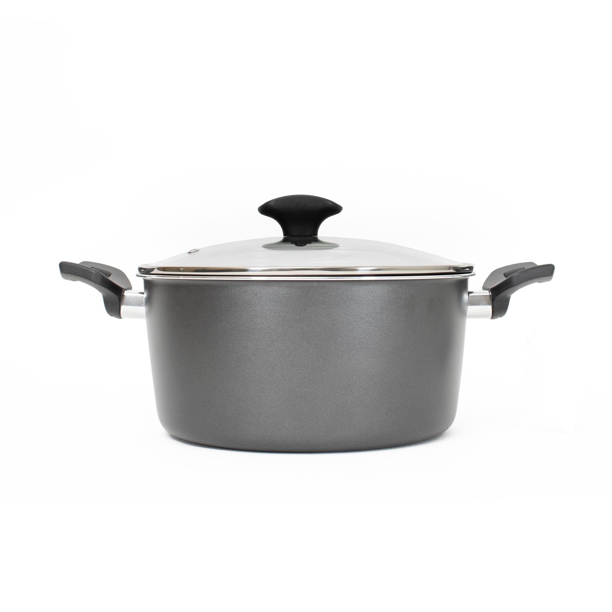 Olla Con Tapa 4l 24 Cm Every Day Aluminio Reciclado Gris 2 Piezas 1 Un Ilko