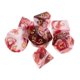 thumbnail image 4 of Juegos De Mesa De Dados Poliédricos Juegos Familiares De Dos Colores Para Dnd Rpg Blanco Rojo, 4 of 5
