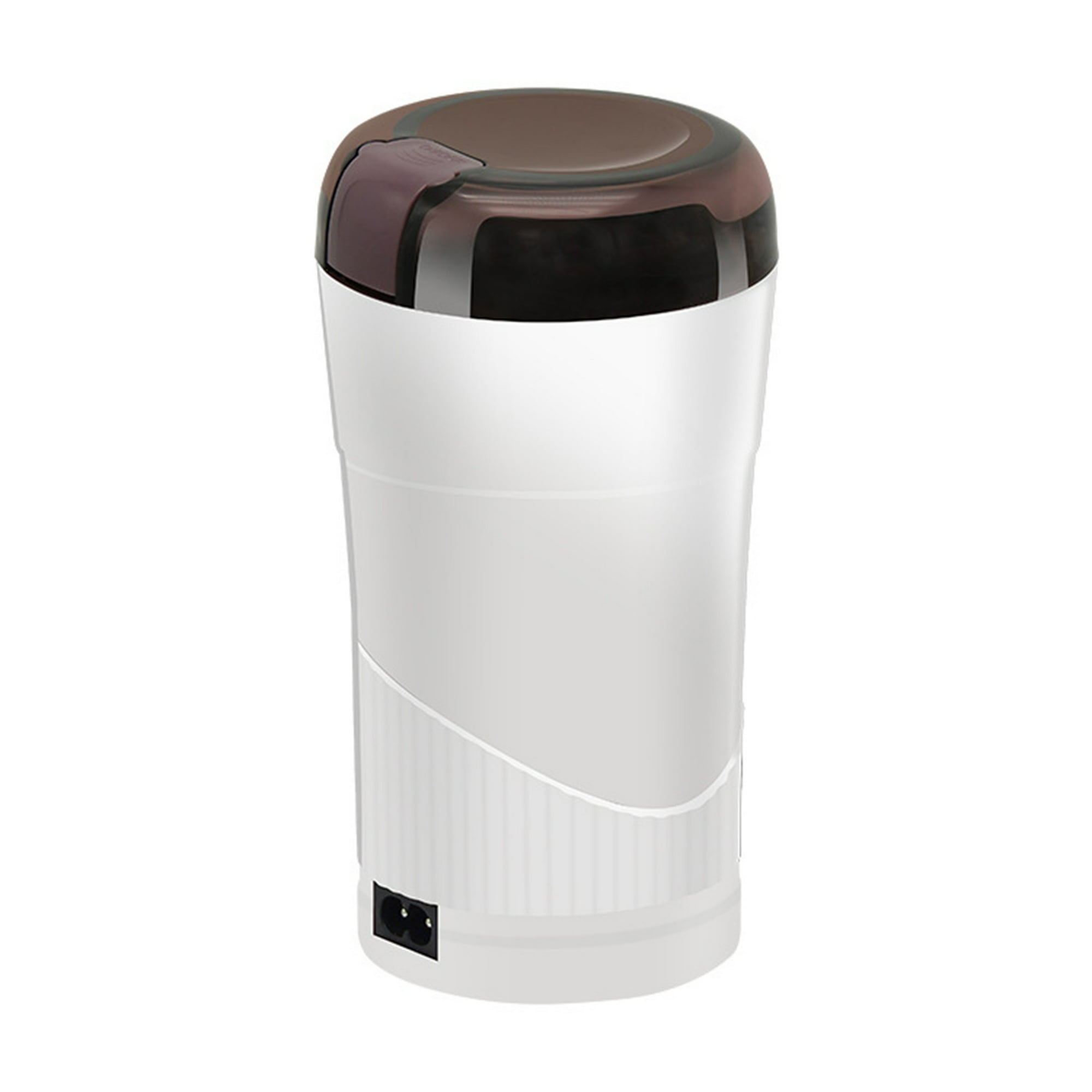 Veat00l - Trituradora Eléctrica De Granos De Café, Trituradora De Hierbas Con Cuchillas De Acero Inoxidable, Interruptor De Presión, Compacta Y Portátil, Para Uso Doméstico, Cocina, Oficina