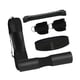 thumbnail image 1 of Juego De Almohadillas Para Sentadillas Con Barra, 2 Correas De Tobillo Portátiles Para Gimnasio, Para Empujes De Cadera Y Sentadillas, Color Negro, 1 of 5