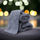 thumbnail image 2 of Toalla de baño algodón homey rectangular 70x130cm Gris #13, 2 of 3