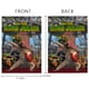 thumbnail image 4 of Largo Live el Rey Julien-bandera de jardín temática. Regalo perfecto para fans, amigos y familiares, ideal para actividades al aire libre y decoración de fiestas.28CM*45CM, 4 of 5
